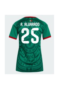 Meksiko Roberto Alvarado #25 Jalkapallovaatteet Naisten Kotipaita MM-kisat 2026 Lyhythihainen